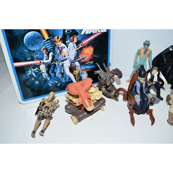 Star Wars Figures Action Figures etc... Huge Lot lunchbox - Picture 13 of 14